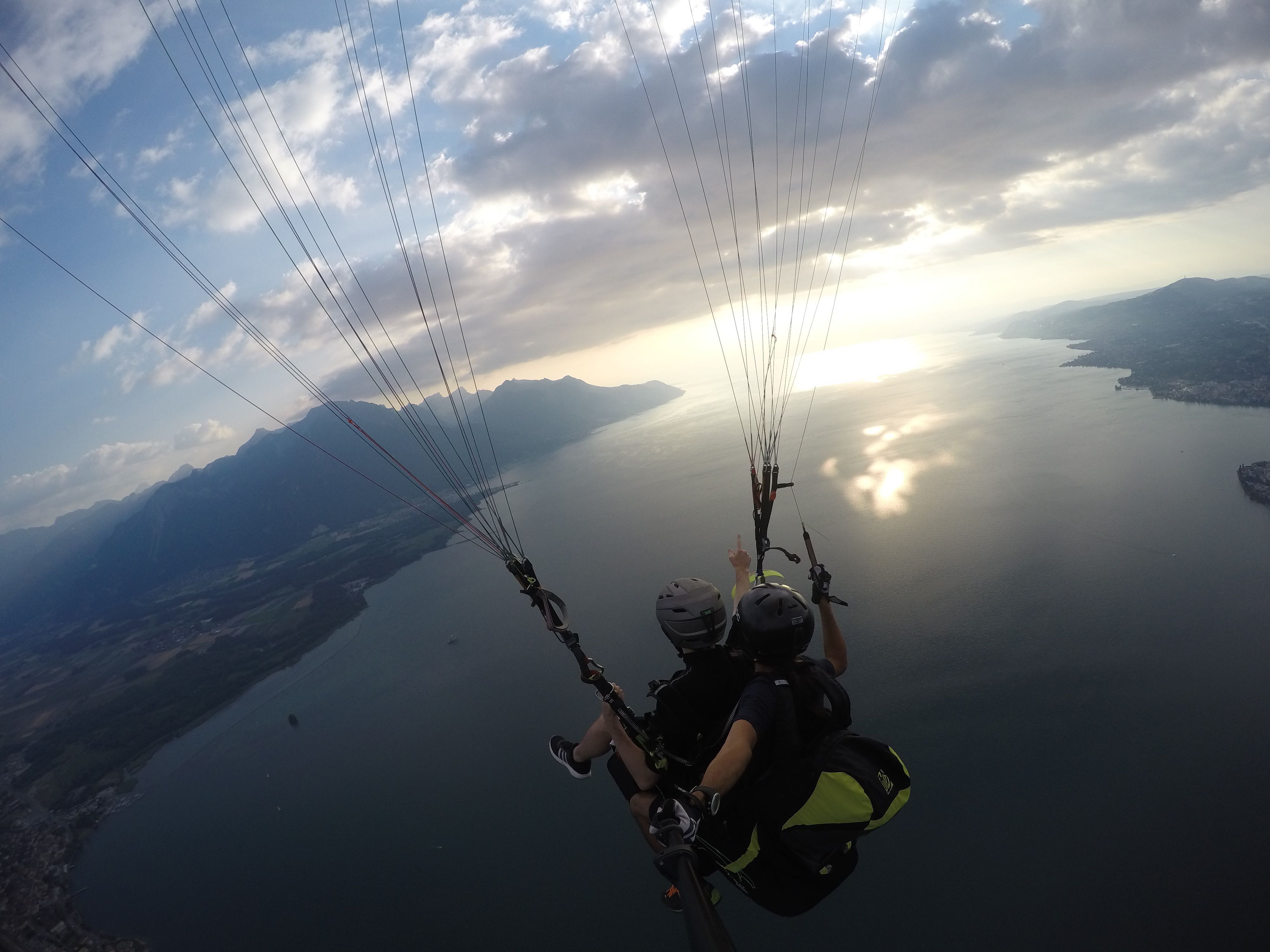 Montreux paragliding